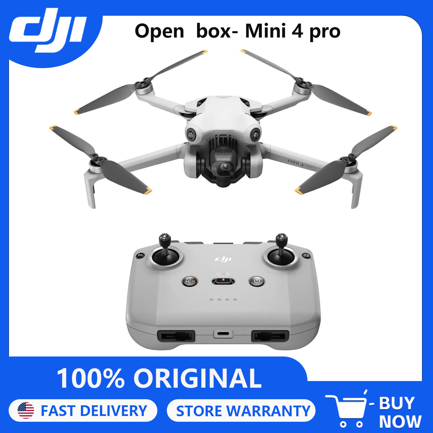 Drone Kit Professional - Open Box-DJI Drones Mini 4 Pro