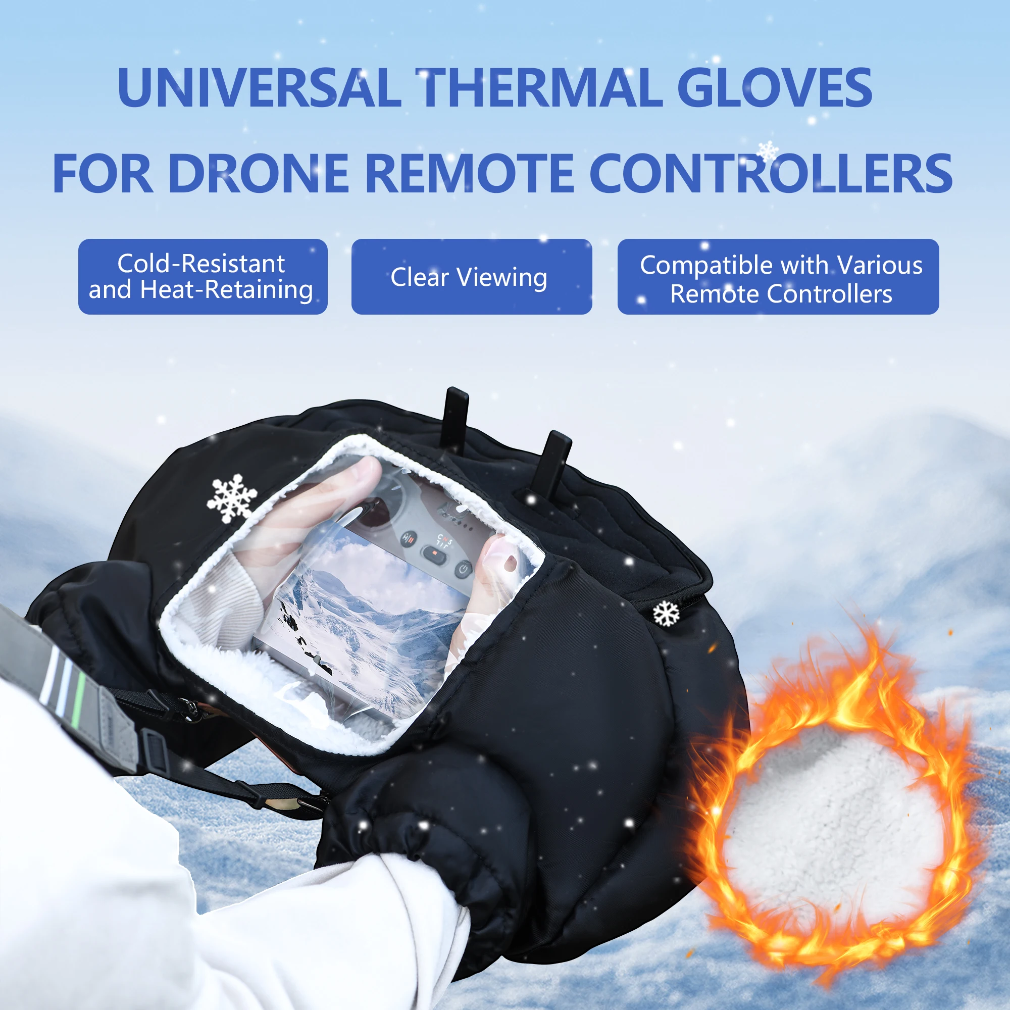 Winter Warm Gloves Drone Fligh - đánh giá và giá Dji Drone Mini 4 Pro